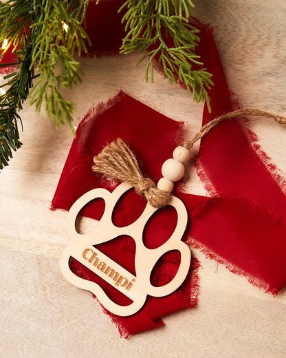 Paw Custom Ornament